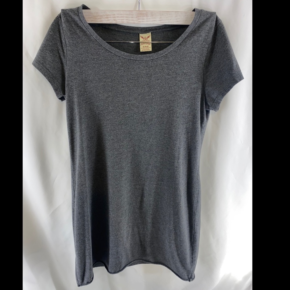 Grey T-Shirt Dress